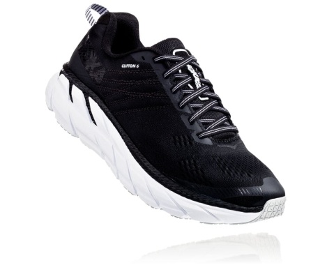 Sapatilhas Hoka One One Clifton 6 Portugal - Sapatilhas Running Mulher Pretas / Branco - INEWKO-832